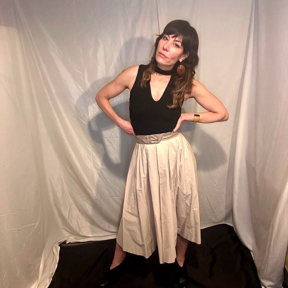 Vintage 1950’s/60’s Designer Pauline Trigere Skirt rare Couture
